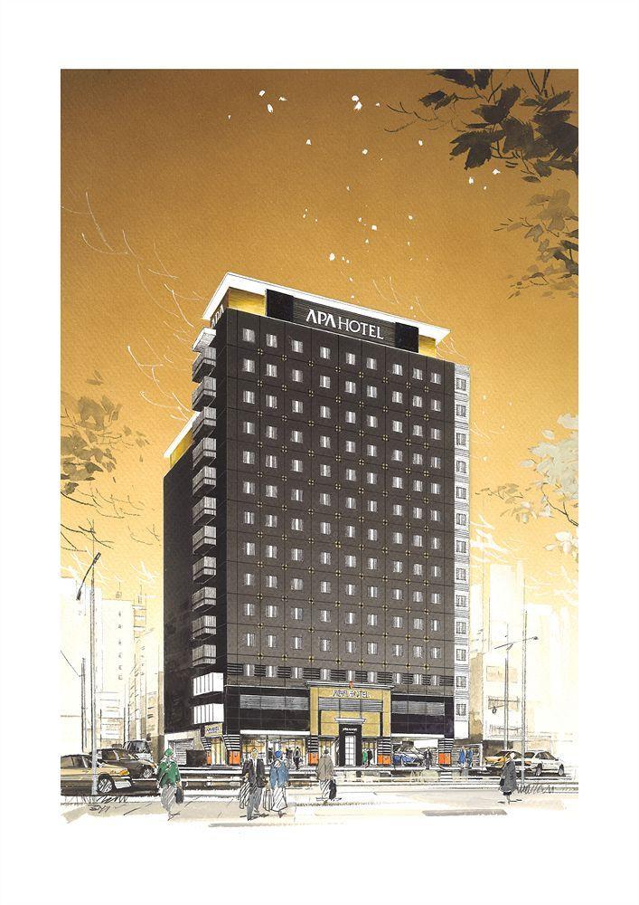 Apa Hotel Higashi Nihombashi Ekimae Tokyo Esterno foto